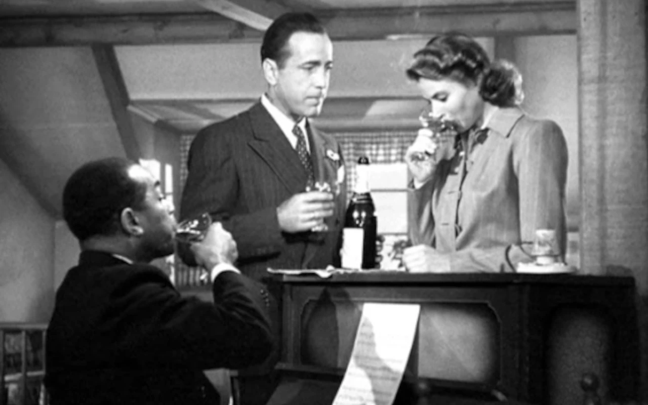 Scena dal film "Casablanca"