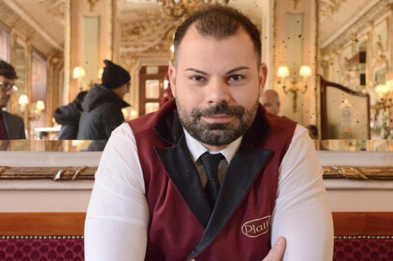 Ivan Alizzo, bar manager del Caffè Platti