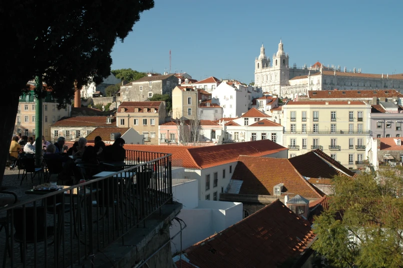Uno scorcio di Lisbona