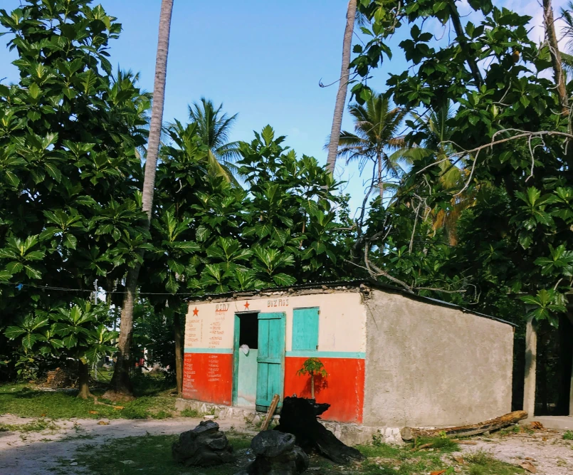 Una tipica struttura haitiana