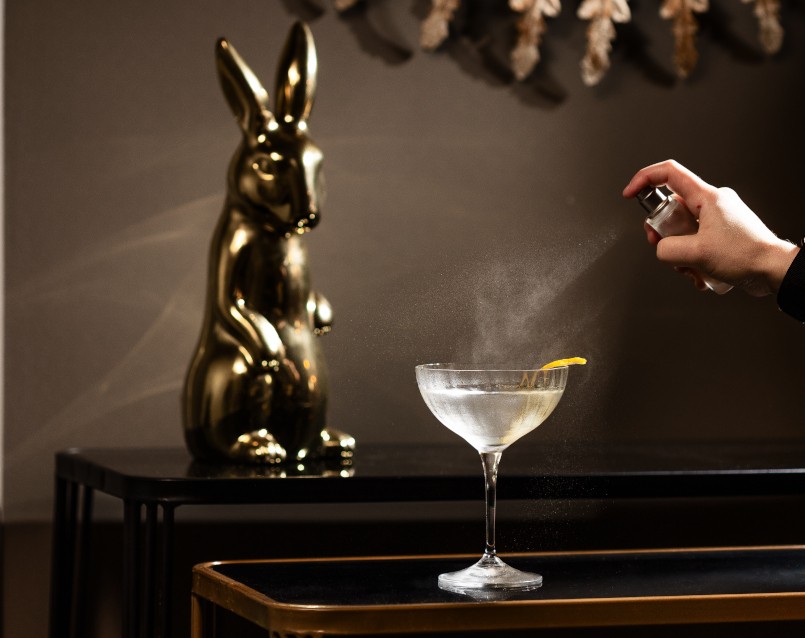 Il cocktail "Parlami d'Amore", nella drink list del Singer Palace Hotel