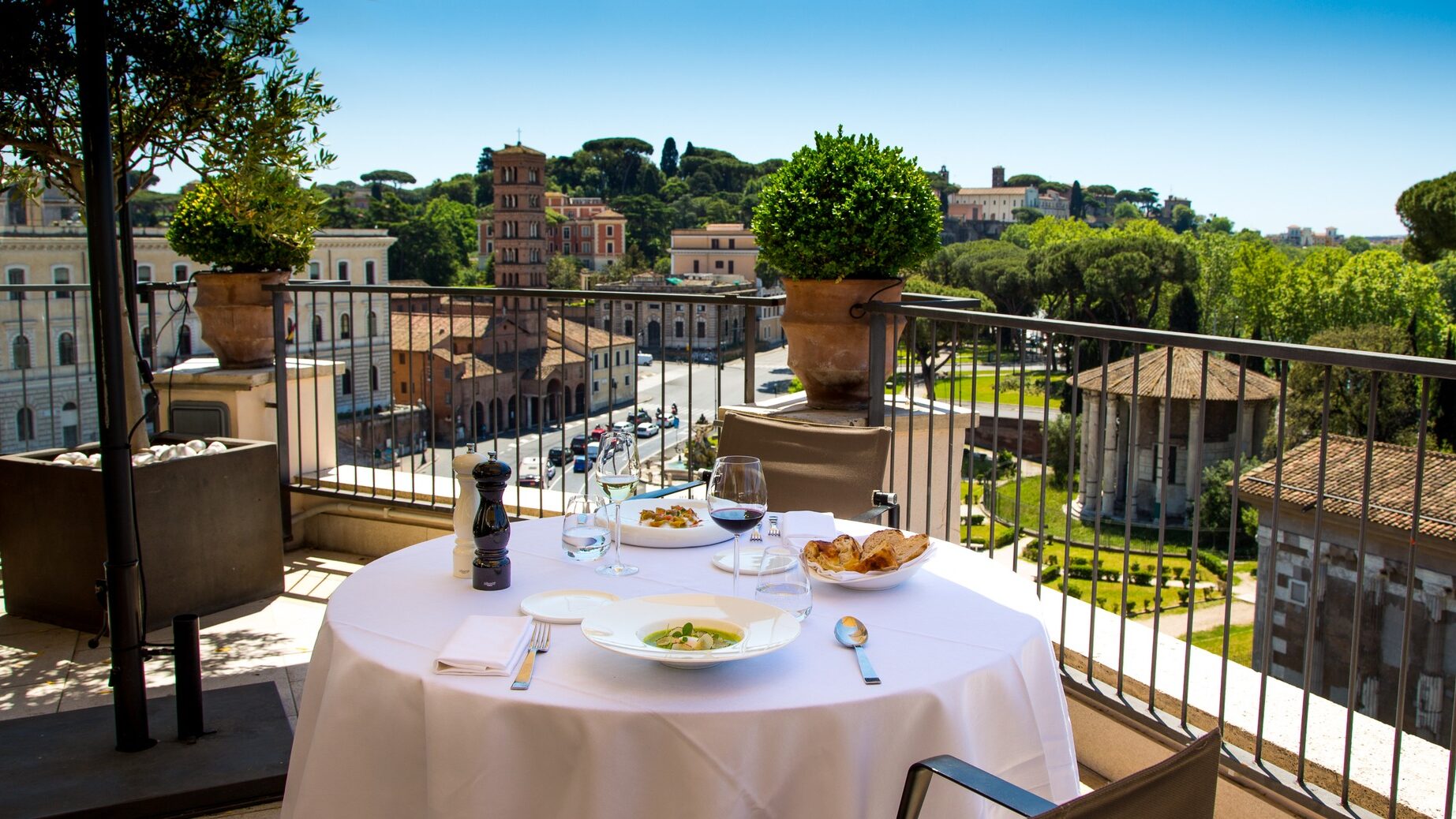 terrazze roma Circus roof garden