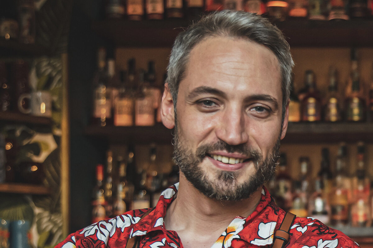 Andrea Arcaini, Bar Manager del Rita's Tiki Room di Milano - credits Rita's Tiki Room