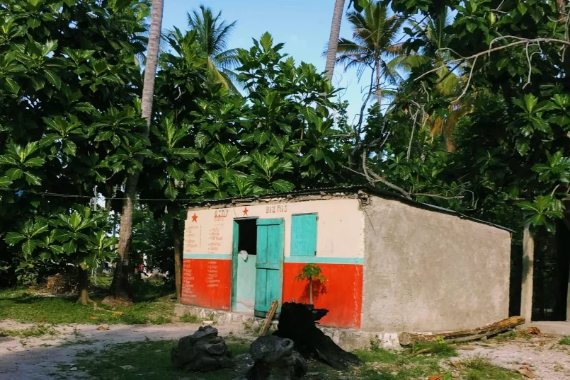 Una tipica struttura haitiana