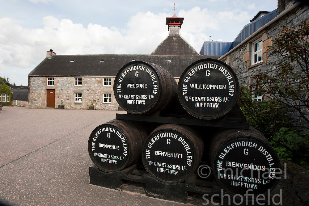 Glenfiddich Distillery in Dufftown