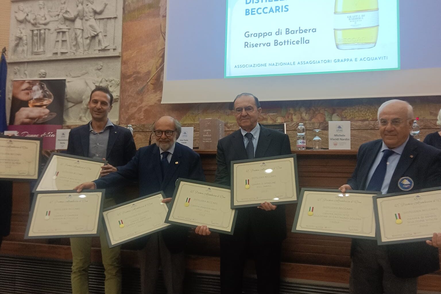 Premiazione ANAG e del 41° concorso nazionale Alambicco d’Oro - credits ANAG