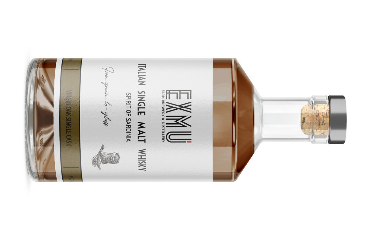 Il whisky della giovane distilleria sarda Exmu - credits Exmu