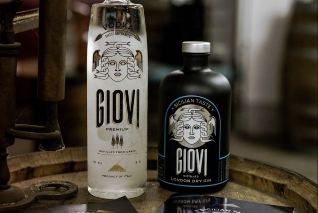 Vodka e Gin della Distilleria Giovi