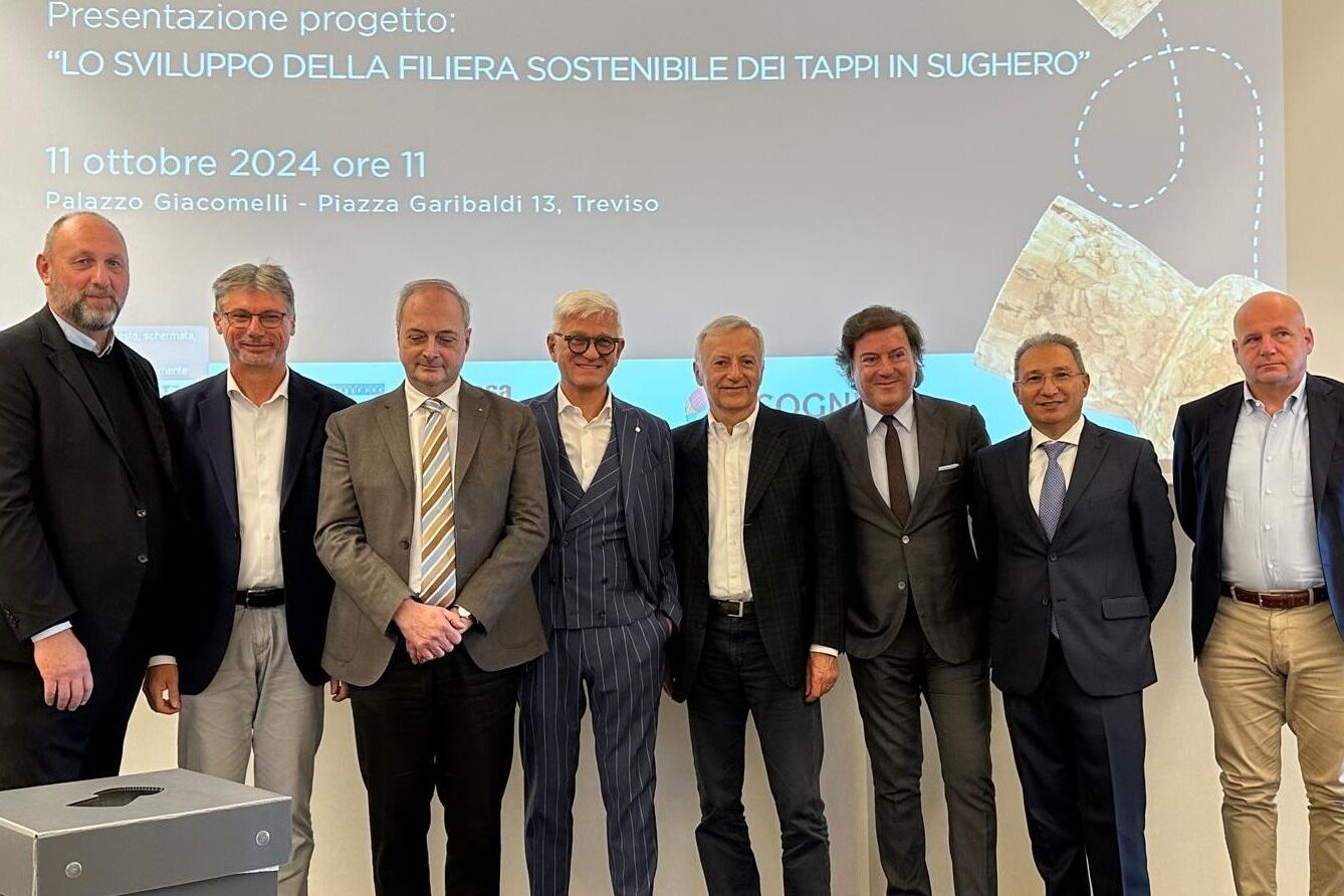 Presentazione a Palazzo Giacomelli del progetto “La filiera sostenibile dei tappi in sughero”