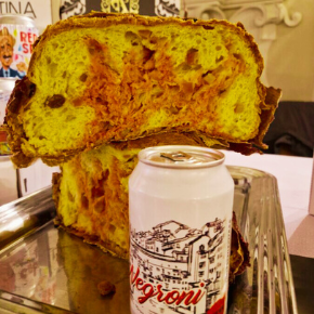 Negroni per il panettone del Charly Mixology Bar di Siena