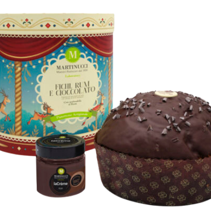 Panettone in undici gusti, fra cui Fichi, Rum e Cioccolato Martinucci Laboratory